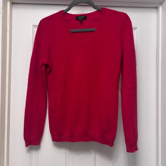 Charter Club Sweaters - Charter Club Cashmere Luxury Women's Size Small Red 100% Cashmere Sweater